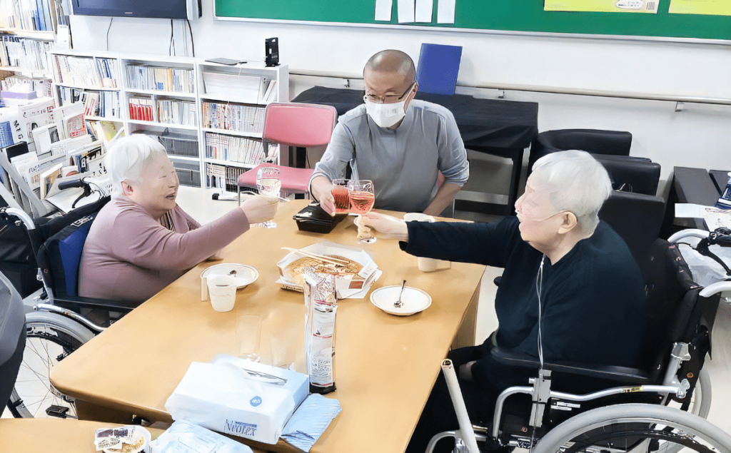 駒場苑での様子